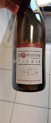 Loire-dalen Saint-Nicolas-De-Bourgueil Domaine Hersard de Fondis Vieilles Vignes 2023