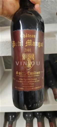 Bordeaux Saint-Émilion Château Petit Mangot 2001