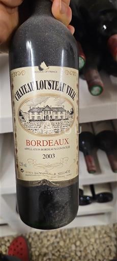 Bordeaux Château Lousteaü Vieil 2003