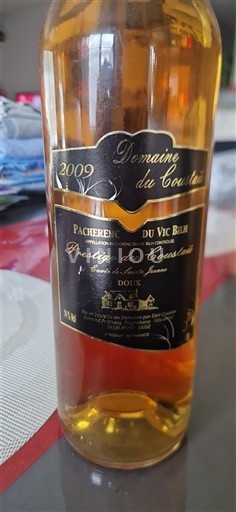 Lounais-Ranska Pacherenc-du-vic-bilh Domaine Coulet Prestige du Coulet 2009
