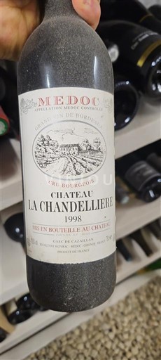 Bordeaux Médoc Cru Bourgeois Château La Chandellière 1998