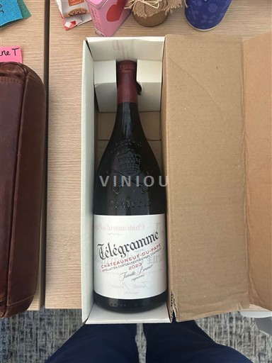 Vale do Ródano Châteauneuf-du-Pape Vieux Télégraphe Télégramme 2023