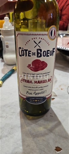 Linguadoca e Rossiglione Paese d'Oc Côte de Boeuf Syrah-Marselan Senza annata