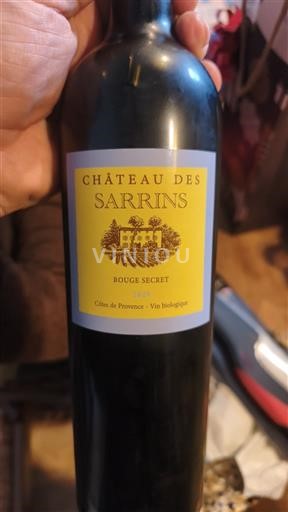 Provence Côtes-de-Provence Château S Sarrins rouge secret 2020