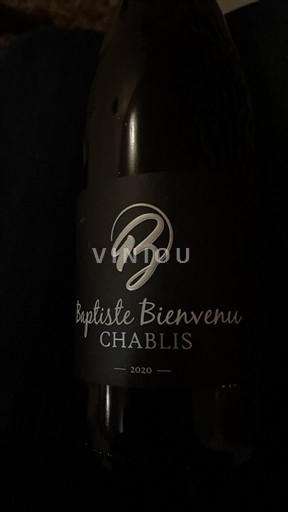 Burgundi Chablis Baptiste Bienvenu 2020