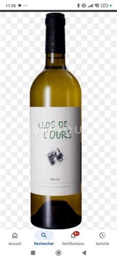Provence Côtes de Provence Clos de l'Ours Milia 2024