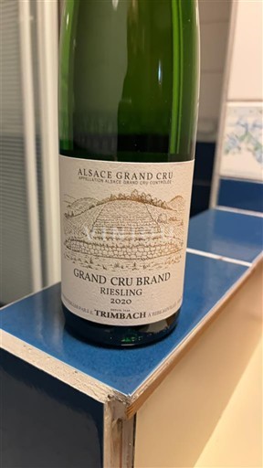 Alsace Không được chỉ định Grand Cru Trimbach Grand Cru Brand 2020