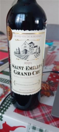 Bordeaux Saint-Émilion Grand Cru Aucun 2023