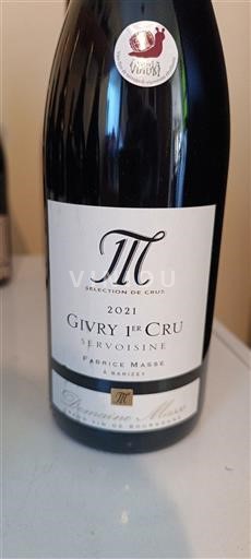 Borgoña Givry Premier Cru Fabrice Masse Servoisine 2021