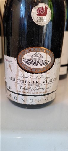 Burgundsko Mercurey Premier Cru Domaine Jean-Baptiste & Sébastien Felletig Clos des Fourneaux 2020