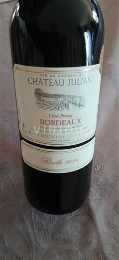 Bordeaux Château Julian Prestige 2024