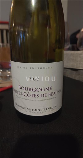 Bourgogne Ikke specificeret Domaine Antoine Réniaume 2022