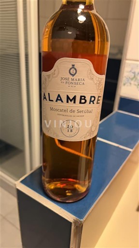 Portogallo Muscat di Setúbal José Maria da Fonseca Alambre 2018
