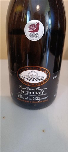 Burgundsko Mercurey Domaine Clos Basset Clos de la Chaume 2021