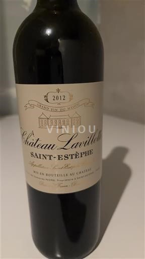 Burdeos Saint-Estèphe Château Lavillotte 2012