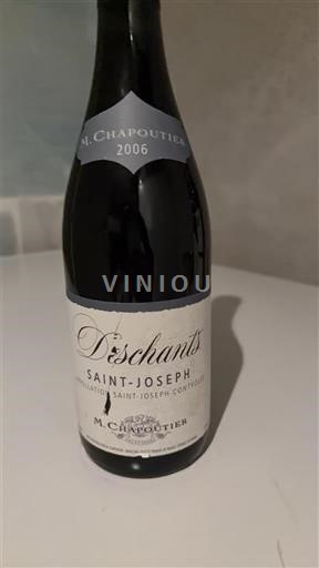 Vallée du Rhône Saint-Joseph M. Chapoutier Les Déschants 2006