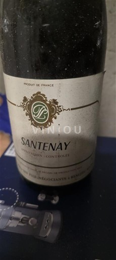 Borgogna Santenay Pardon et Fils 1980