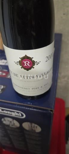 Burgundsko Côte de nuits villages Roussignent Père & Fils 2000