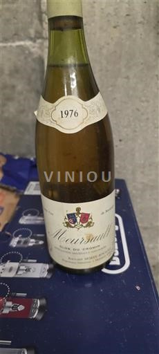 Borgoña Meursault Domaine René Monnier Clos du Cromin 1976