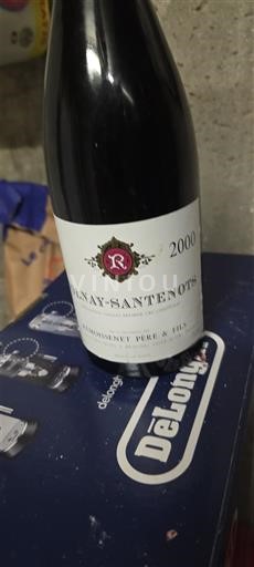 Burgundi Volnay Premier Cru Remoissenet Père & Fils Santenots 2000