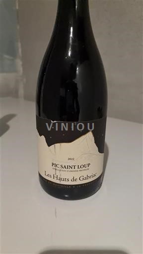 Langvedok Pic-saint-loup Les Hauts de Gabraé 2022