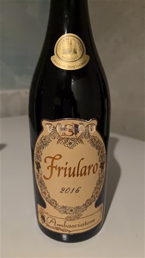 Veneto Ospecificerad Ambasciatore Friularo 2016