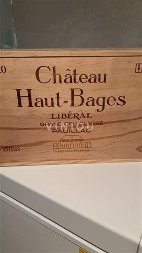 Bordeaux Pauillac Grand Cru Classé Château Haut-Bages Libéral 2020