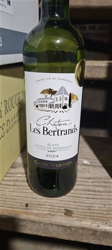 Bordeaux Blaye-Côtes-de-Bordeaux Château Les Bertrands Tradition 2024