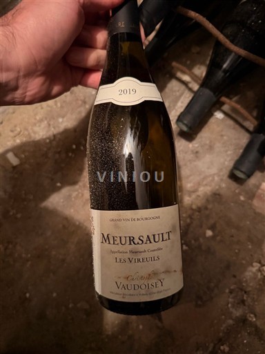 Borgoña Meursault Domaine Vaudoisey Les Vireuils 2019