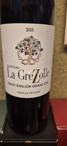 Bordeaux Saint-Émilion Grand Cru Grand Cru Château La Grezolle 2018