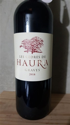 Bordeaux Graves Haura Les Cèdres de Haura 2014