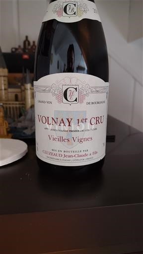 Burgundia Volnay Premier Cru Cluzeaud Jean Claude & Fils Vieilles Vignes 2017