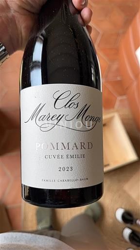 Borgoña Pommard Clos Marey Monge Emilie 2023