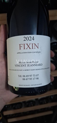 Bourgondië Fixin Vincent Jeanniard 2024