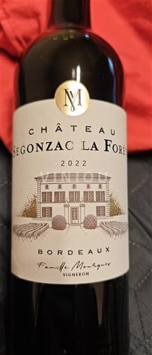 Burdeos Bordeaux Château Segonzac La Forêt 2022