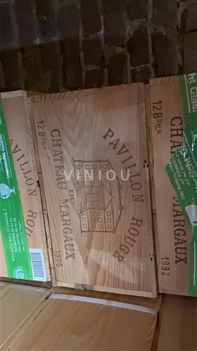 Bordéus Margaux Château Margaux Pavillon Rouge 1995