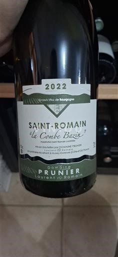 Burgundsko Saint-Romain Domaine Prunier La Combe Bazin 2022