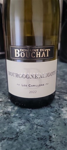 Bourgondië Bourgogne Aligoté Domaine Bouchat Les Carillons 2022