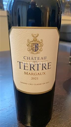 Bordeaux Margaux Grand Cru Château Tertre 2021