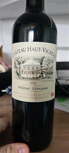 Бордо Пессак-Леоньян Château Haut-Vigneau 2015