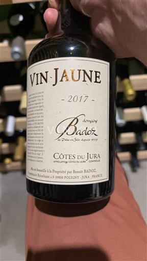 Jura Côtes-du-jura Domaine Badoz Vin jaune 2017