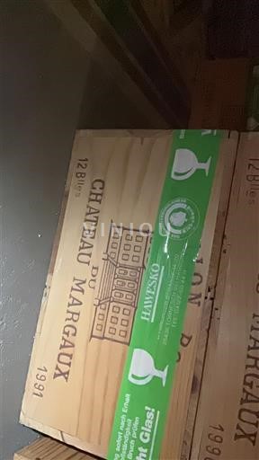 Bordéus Margaux Château Margaux Pavillion Rouge 1991