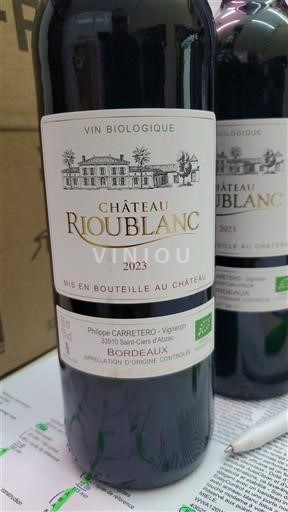 Bordeaux Château Rioublanc 2023
