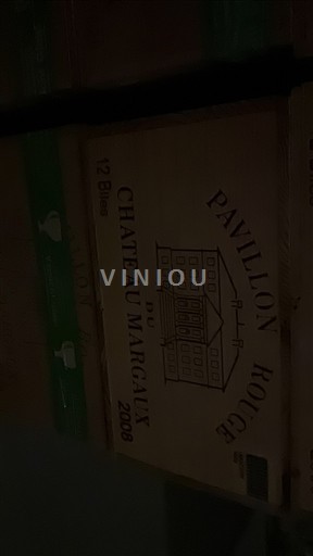 Bordéus Margaux Château Margaux Pavillon Rouge du Château Margaux 2008