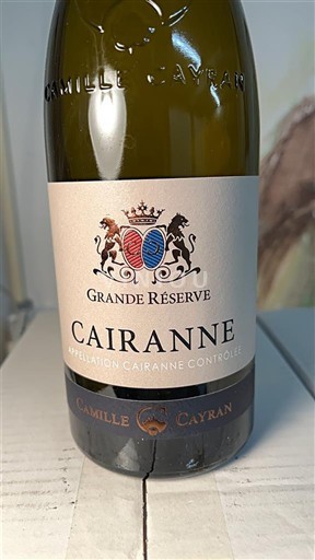 Rhônen laakso Cairanne Camille Cayran Grande Réserve 2022