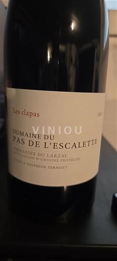 Linguadoca Terrasses-du-Larzac Domaine Pas de l'Escalette Les Clapas 2023