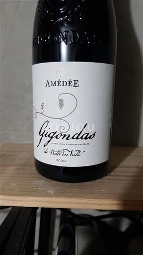 Rhônevallei Gigondas Amédée de Vallée en Vallée 2020