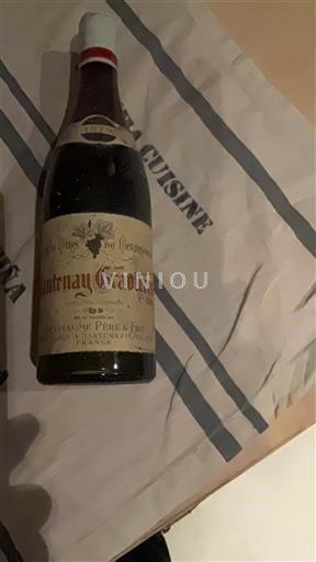 Borgonha Aloxe-Corton Jessiaume Père & Fils Santenay Gravieres 1979