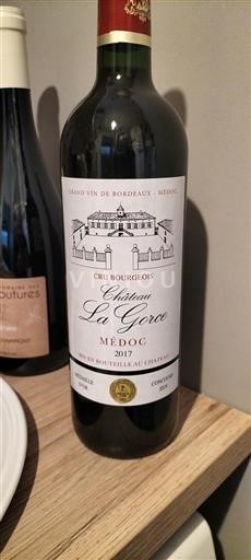 Bordeaux Médoc Cru Bourgeois Château La Gorce 2017