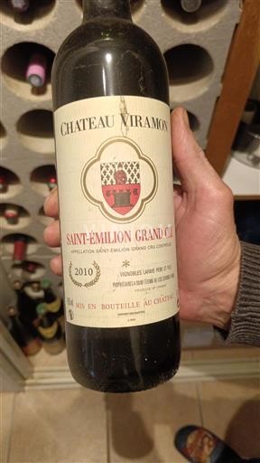 Bordéus Saint-Émilion Grand Cru Grand Cru Château Viramon 2010